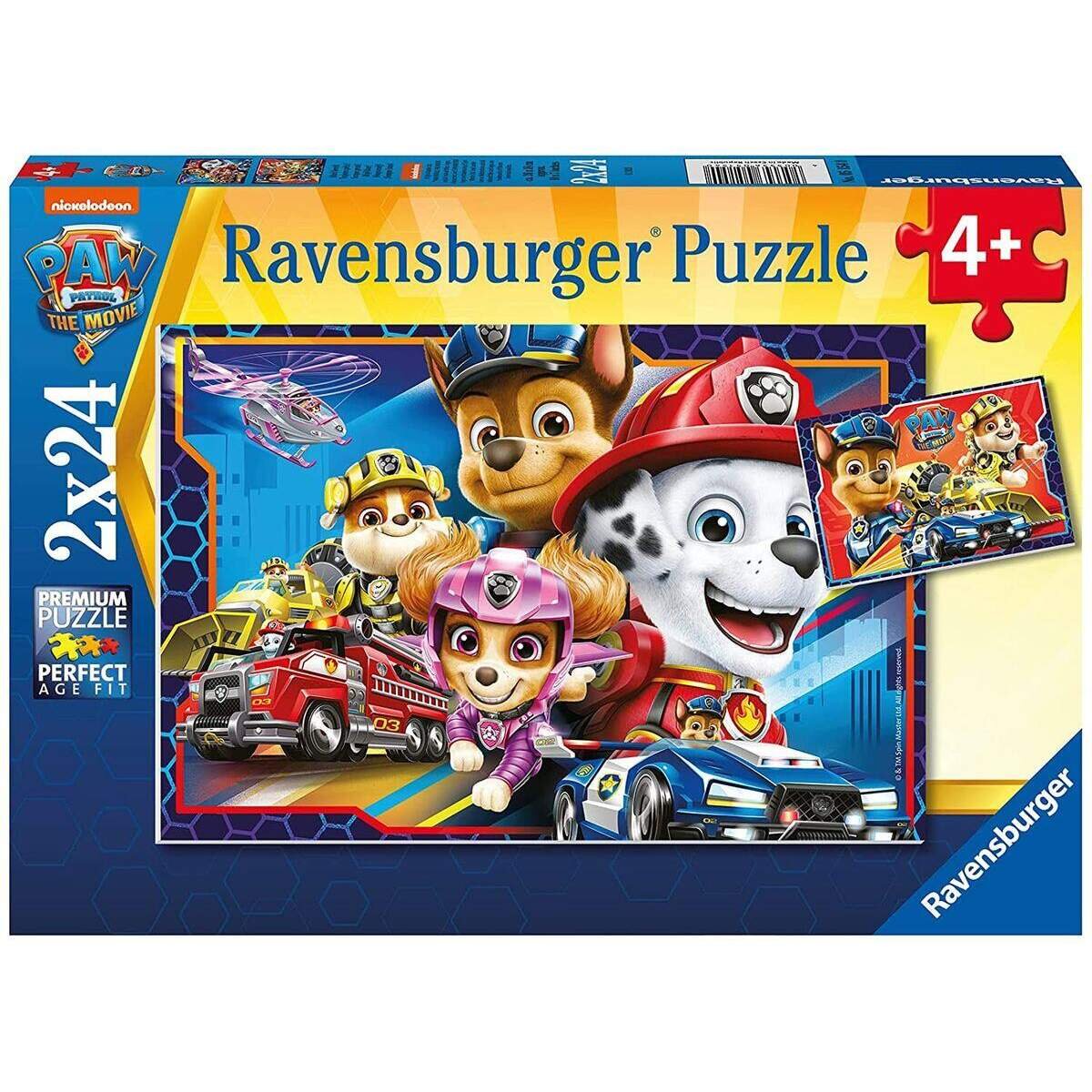 Ravensburger Paw Patrol Allzeit bereit! 2 x 24 Teile, ab 4 Jahren