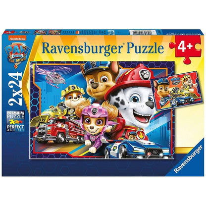 Ravensburger Paw Patrol Allzeit bereit! 2 x 24 Teile, ab 4 Jahren