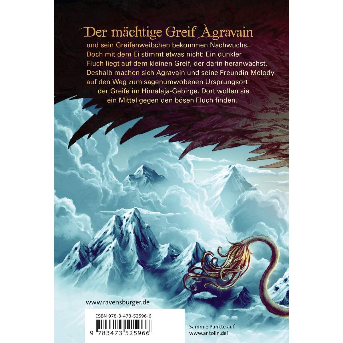 Ravensburger Peinkofer, Gryphony, Band. 4: Der Fluch der Drachenritter