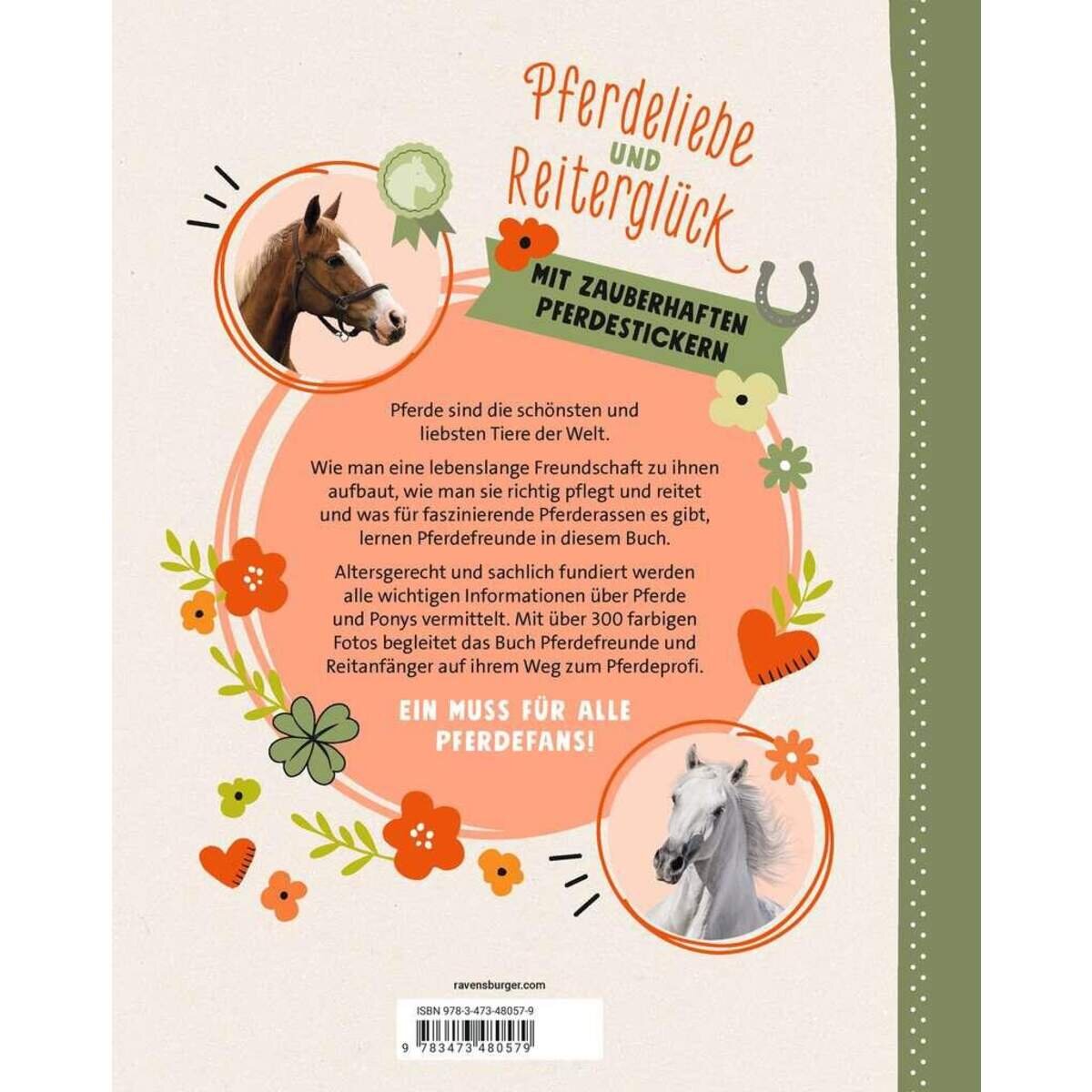 Ravensburger Pferdeliebe und Reiterglück-  Alles, was du über Pferde und Ponys wissen musst