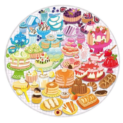 Ravensburger Puzzle - Circle of Colors - Desserts & Pastries, 500 Teile