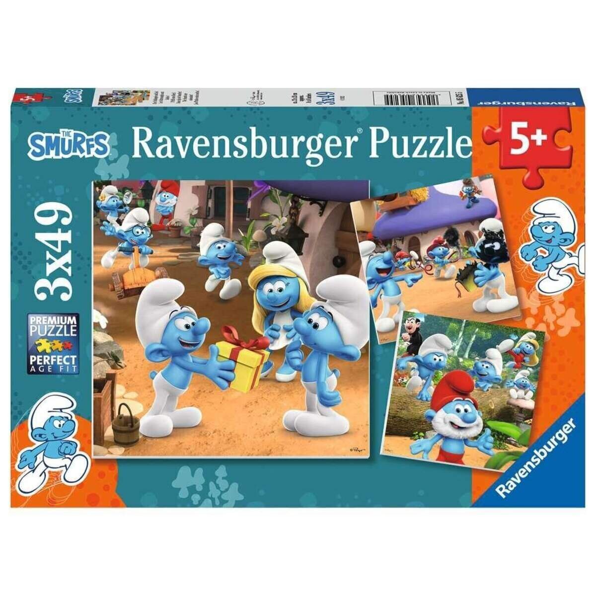 Ravensburger Puzzle - Die Schlümpfe sind los! 147 Teile
