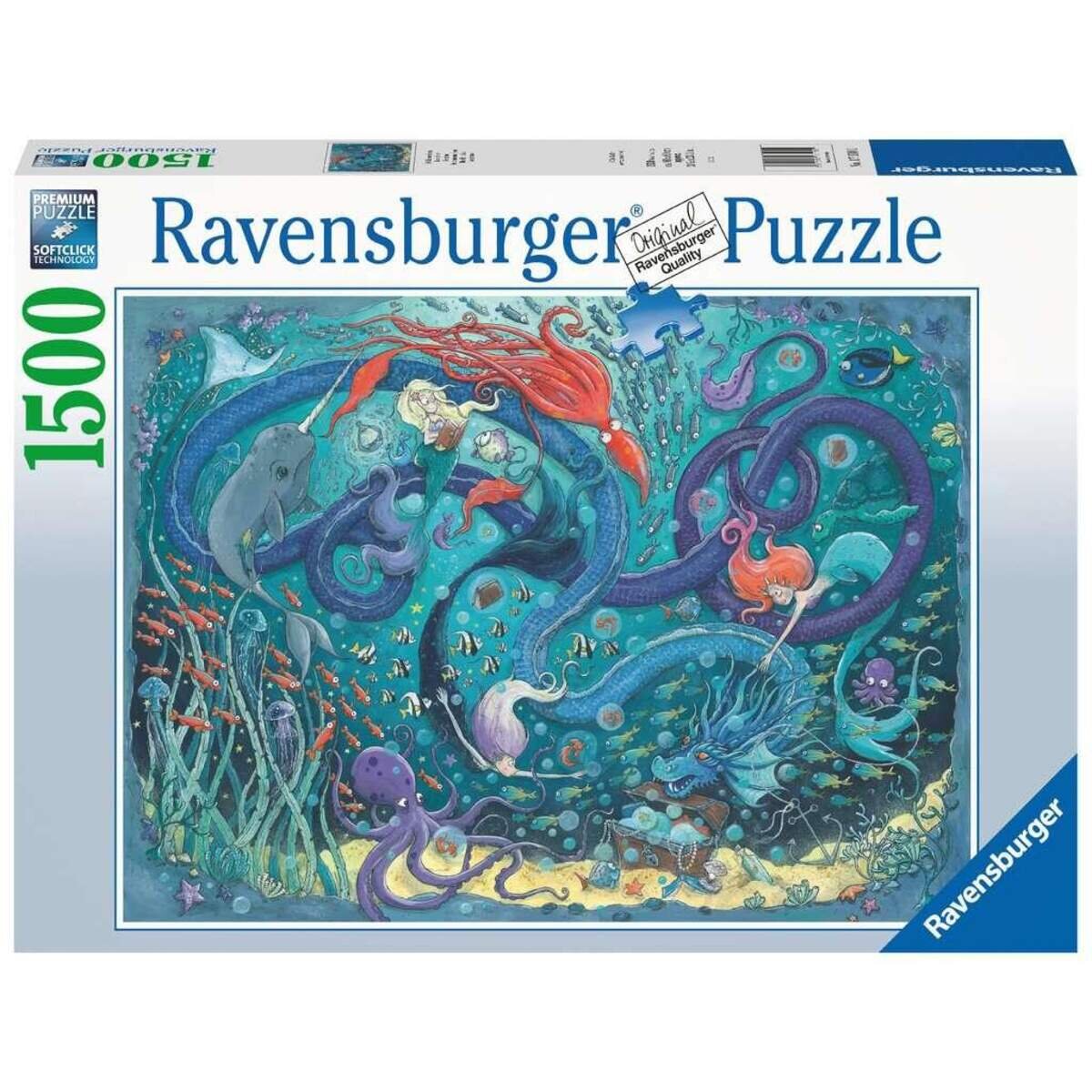 Ravensburger Puzzle - Die Meeresnixen, 1500 Teile