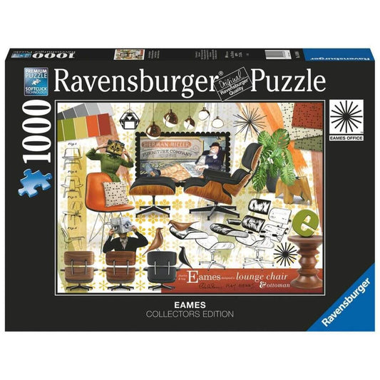 Ravensburger Puzzle - Eames Design Klassiker, 1000 Teile