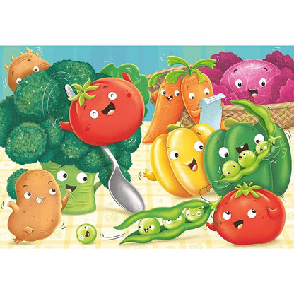Ravensburger Puzzle - Freche Früchte, 48 Teile