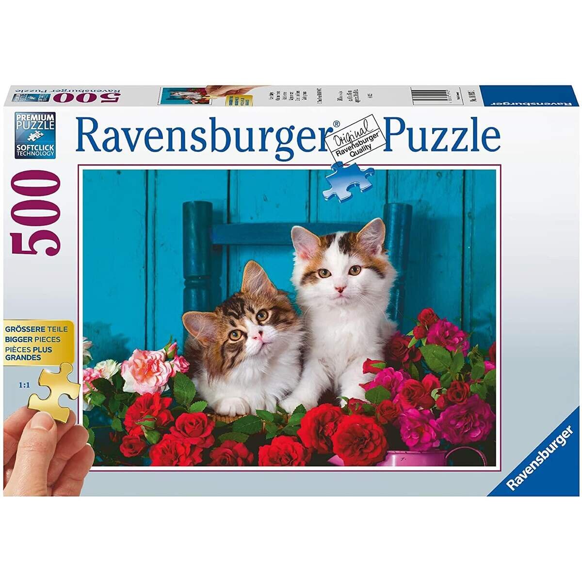 Ravensburger Puzzle - Katzenbabys, 500 Teile
