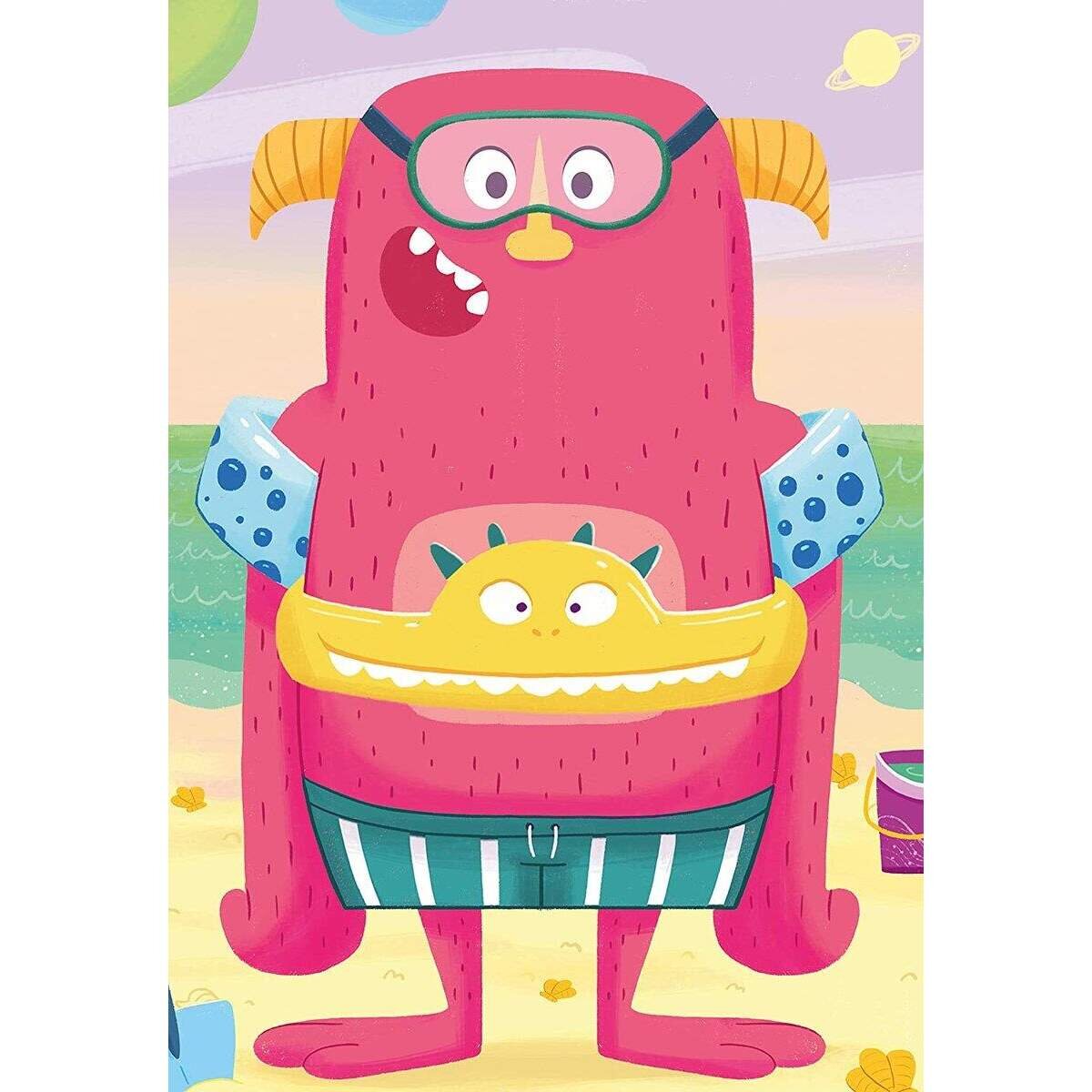 Ravensburger Puzzle - Lustige Monster, 3 x 24 Teile
