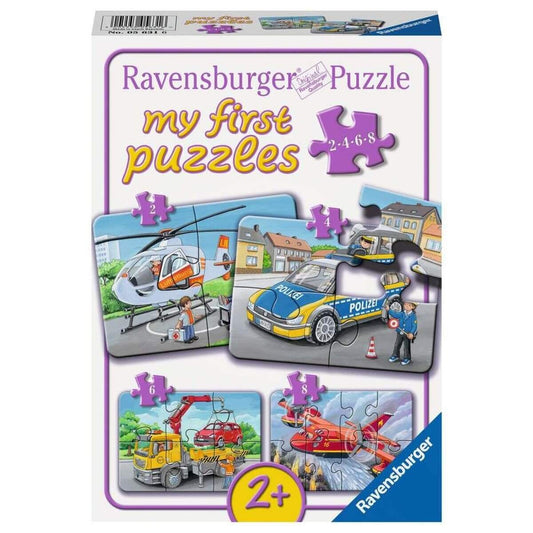 Ravensburger Puzzle - Meine Einsatzfahrzeuge, 20 Teile