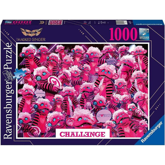 Ravensburger Puzzle - Monsterchen Challenge, 1000 Teile