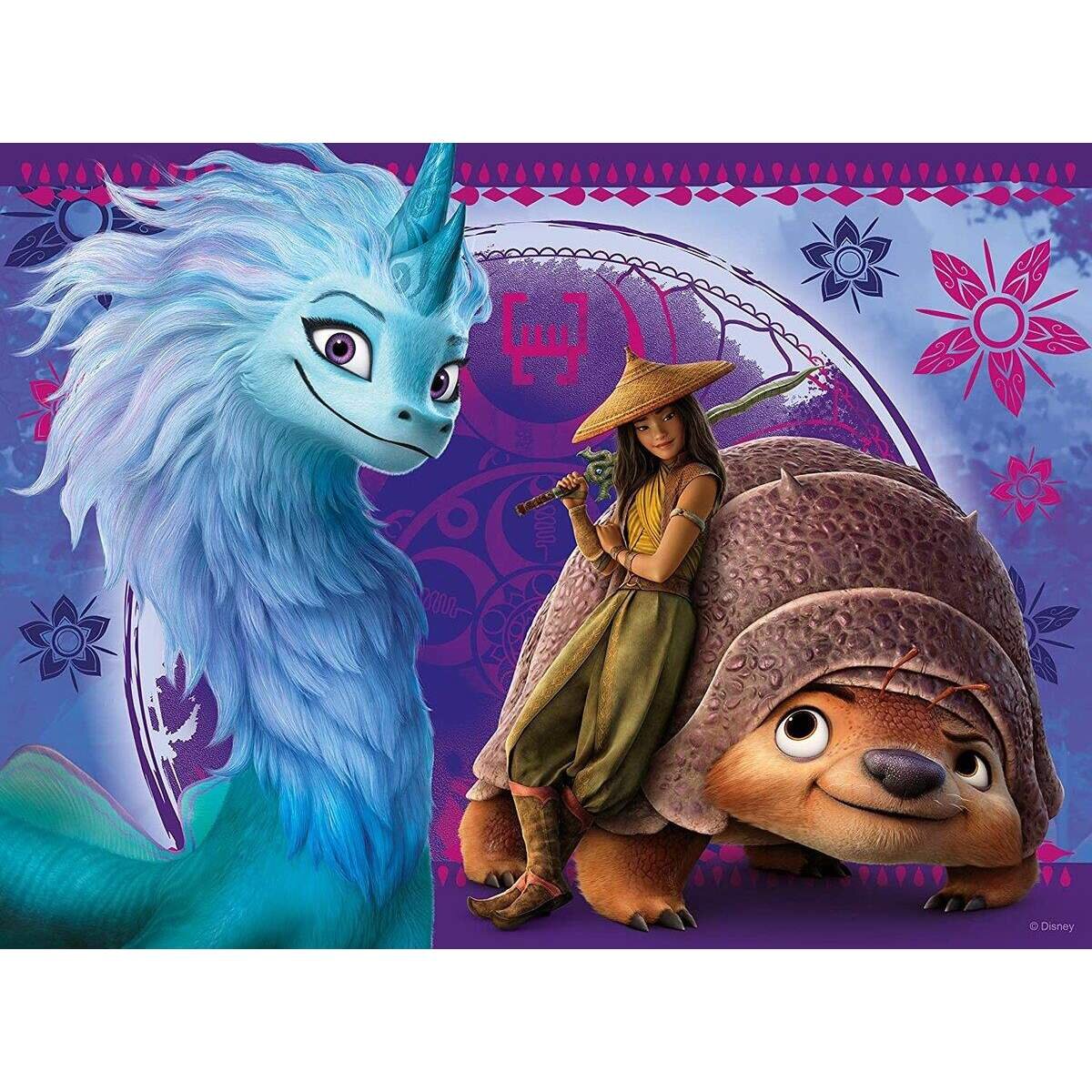 Ravensburger Puzzle - Raya & The Last Dragon, 100 Teile