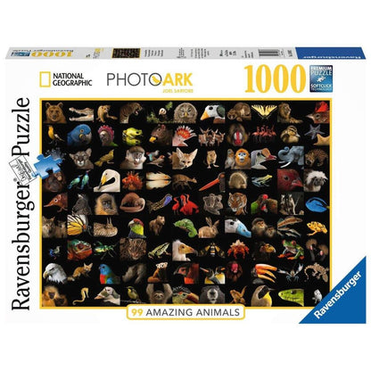 Ravensburger Puzzle 99 atemberaubende Tiere, 1000 Teile