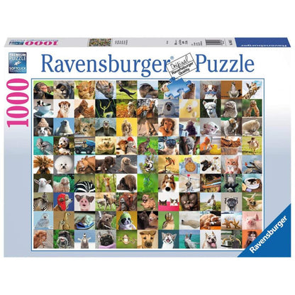 Ravensburger Puzzle 99 lustige Tiere 1000 Teile