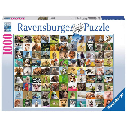 Ravensburger Puzzle 99 lustige Tiere 1000 Teile