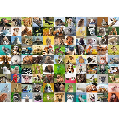 Ravensburger Puzzle 99 lustige Tiere 1000 Teile