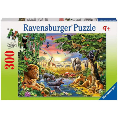 Ravensburger Puzzle Abendsonne am Wasserloch