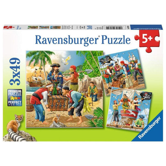 Ravensburger Puzzle Abenteuer auf hoher See 3x49 Teile