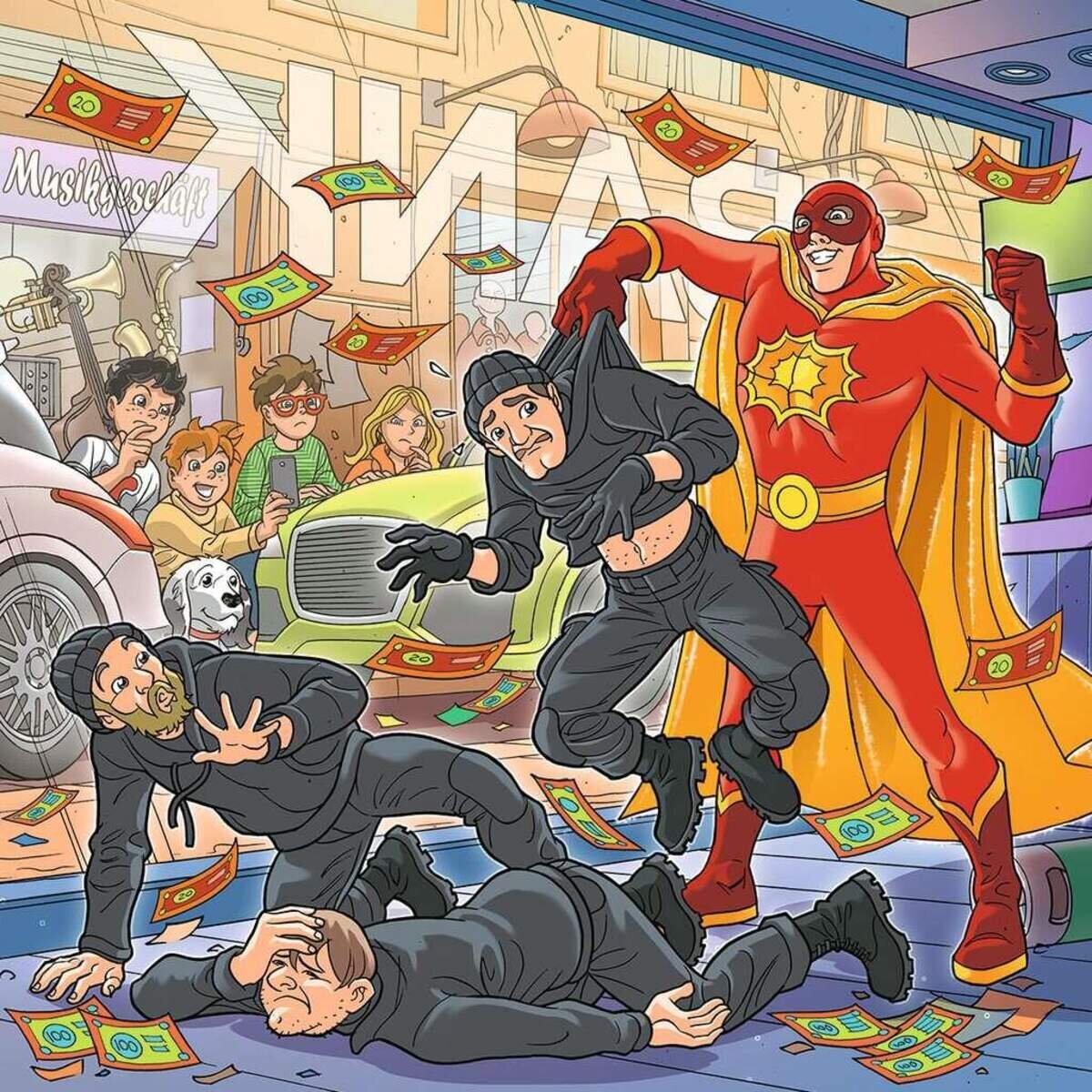 Ravensburger Puzzle Abenteuer mit TKKG, 3x49 Teile