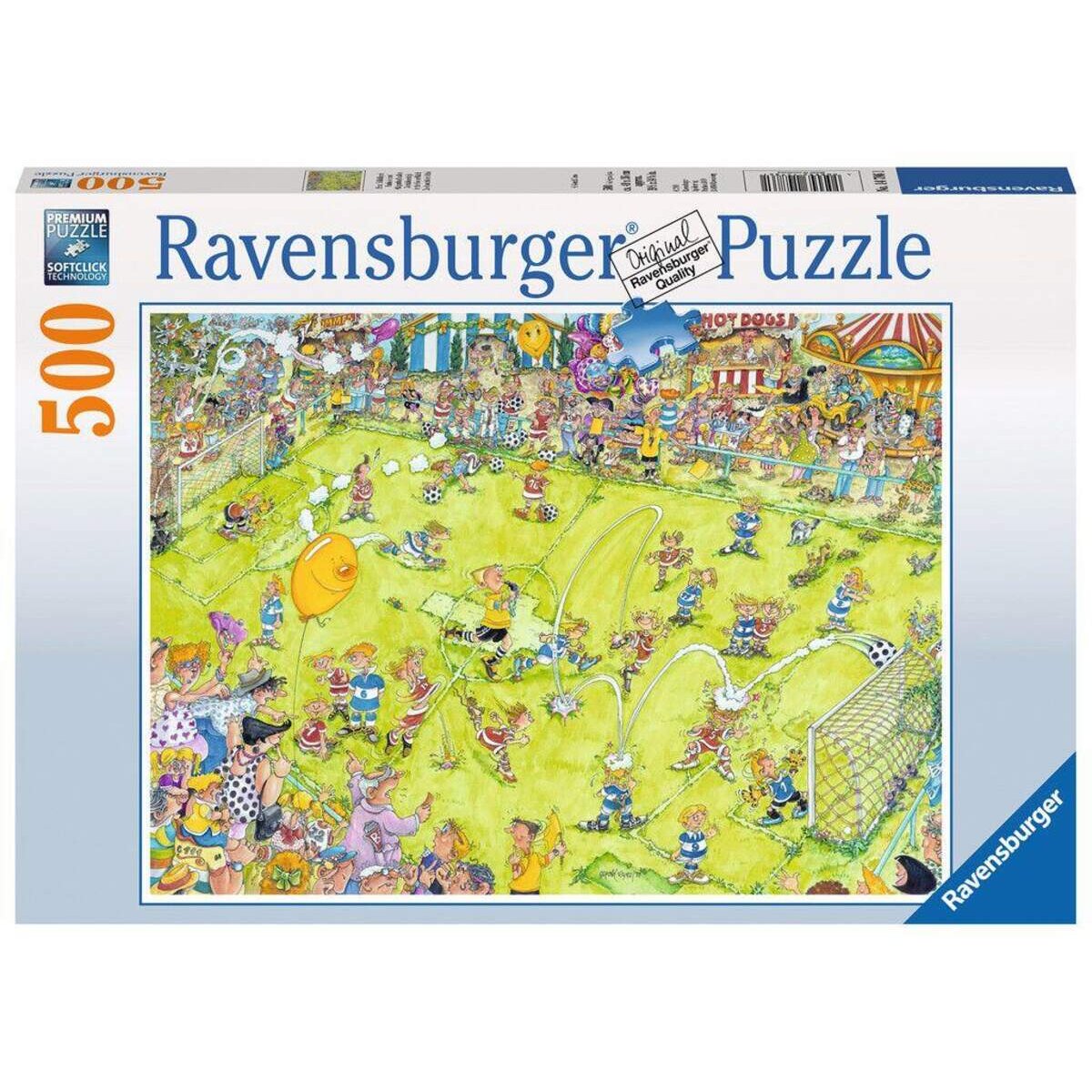 Ravensburger Puzzle Beim Fußballspiel, 500 Teile