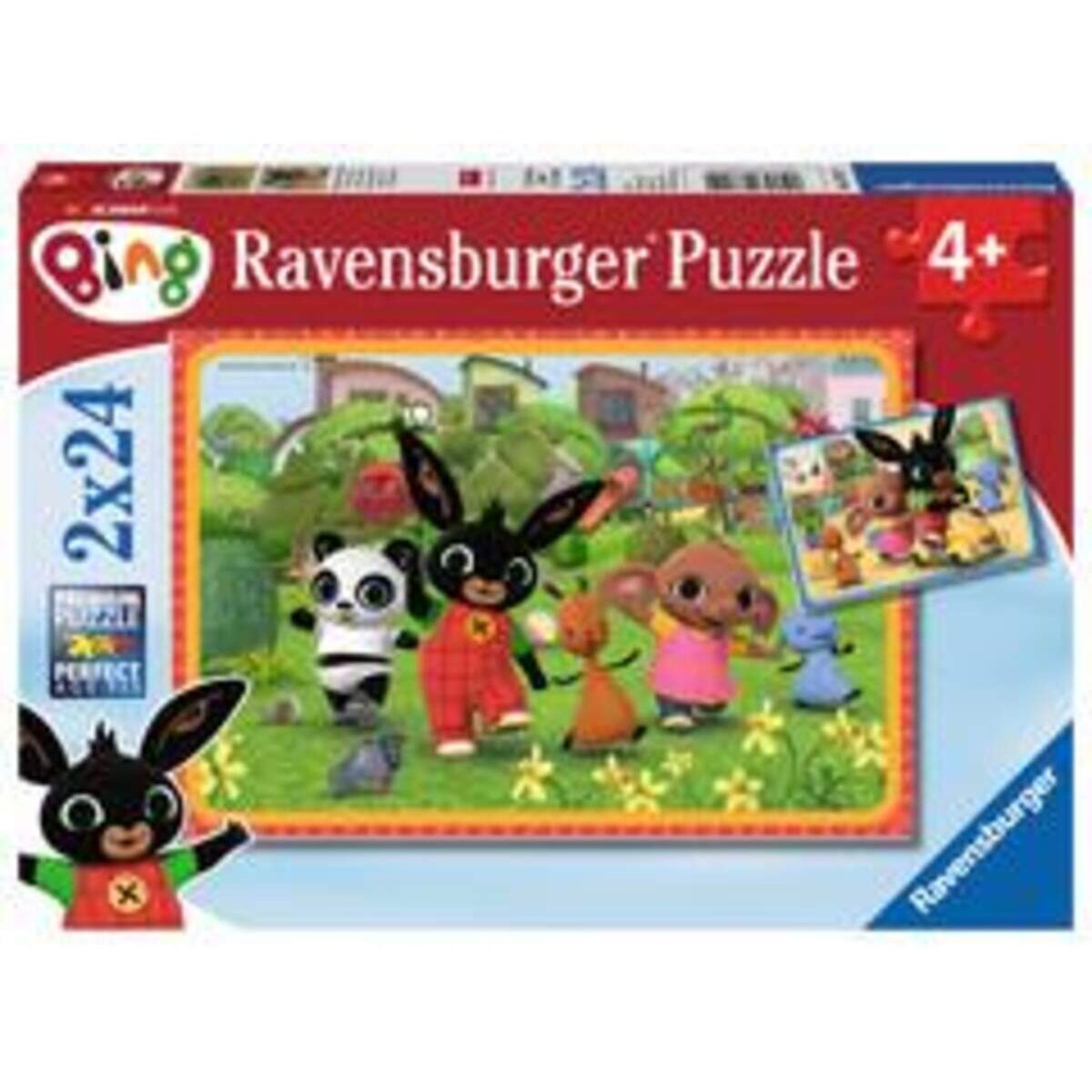 Ravensburger Puzzle Bing Bunny, Bing und seine Freunde, 2x24 Teile