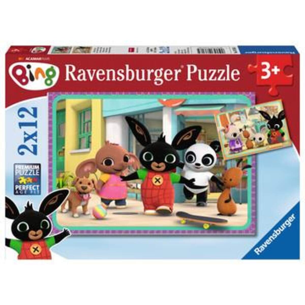 Ravensburger Puzzle Bings Abenteuer, 12 Teile