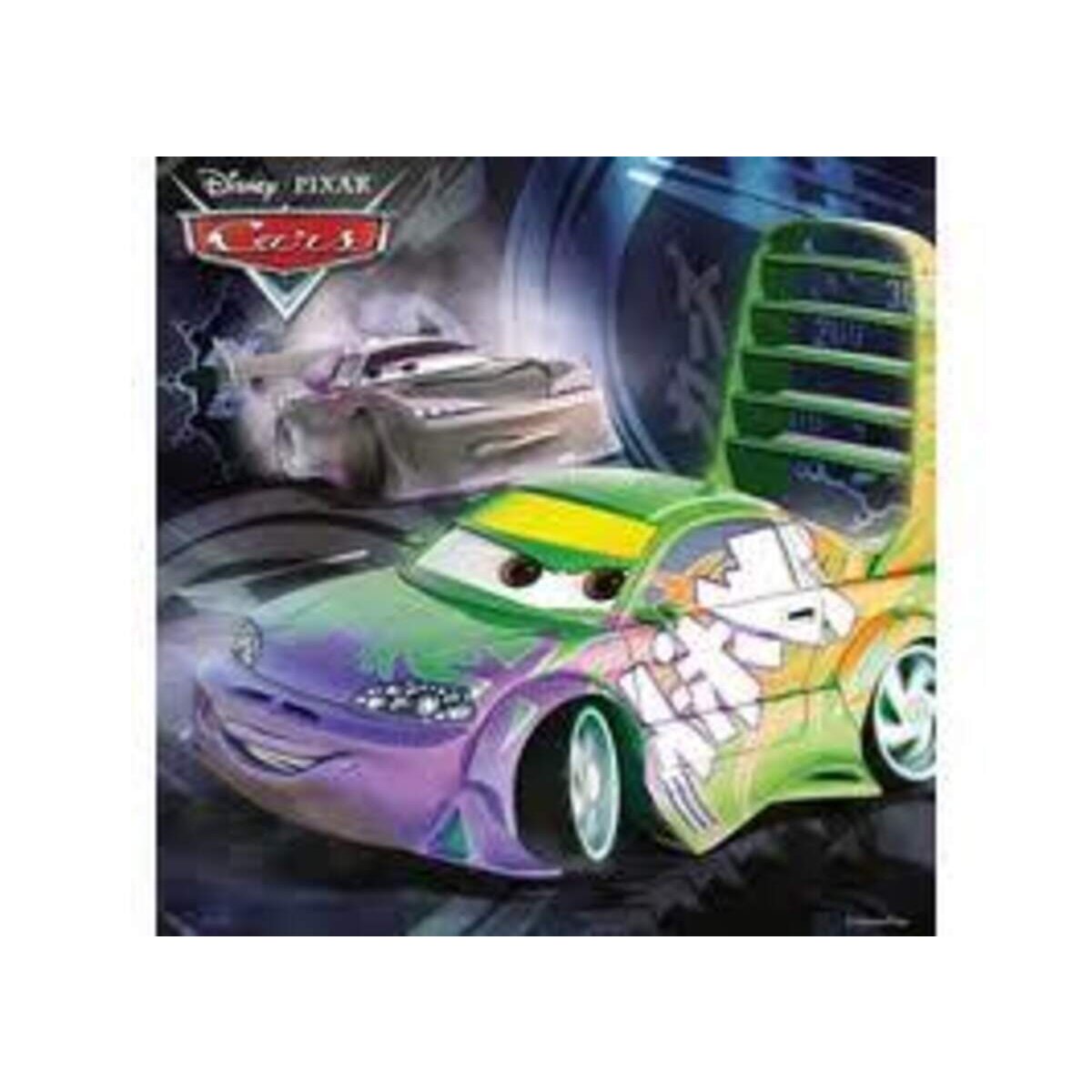 Ravensburger Puzzle Cars 2 Auf der Rennstrecke, 3 x 49 Teile