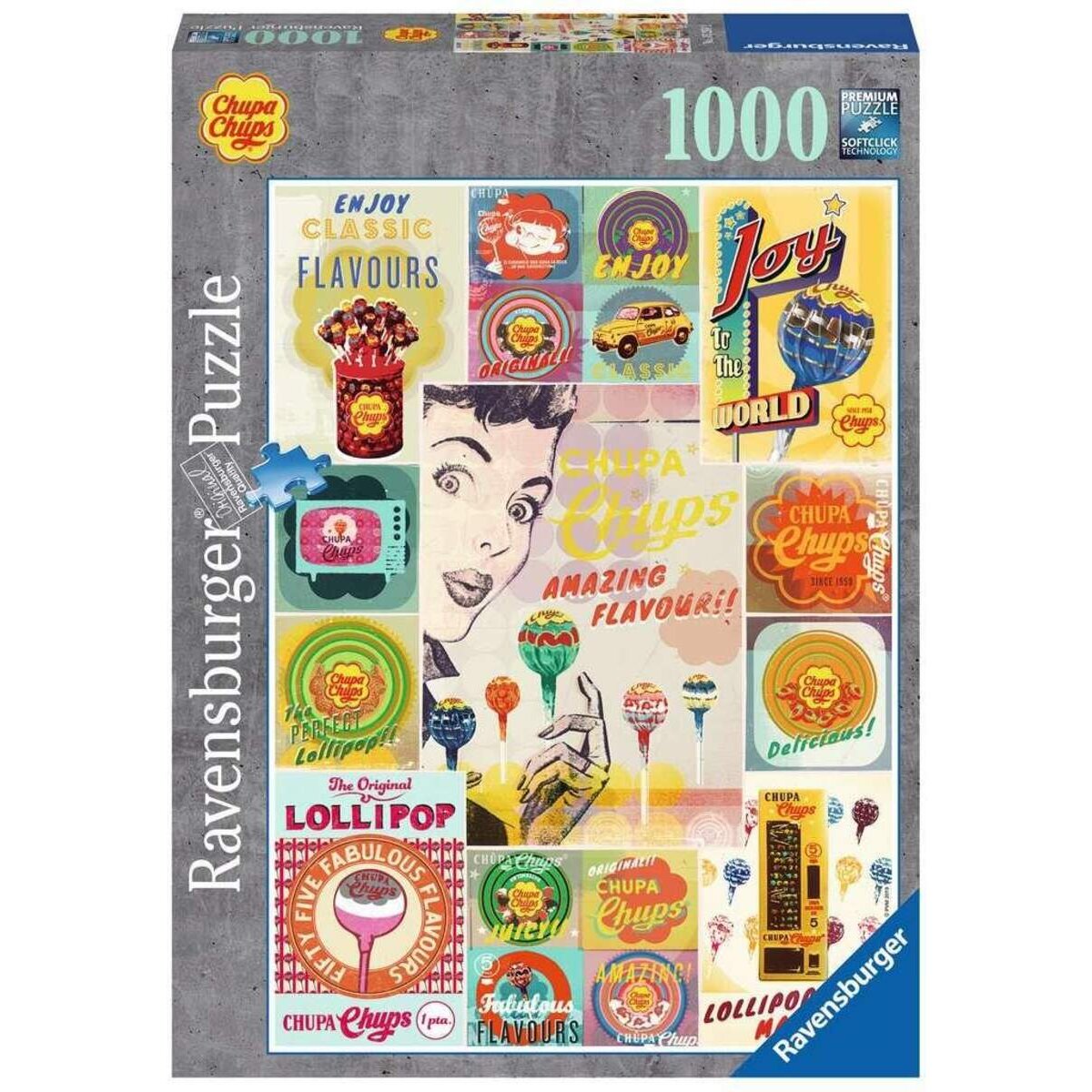 Ravensburger Puzzle Chupa Chups, 1000 Teile