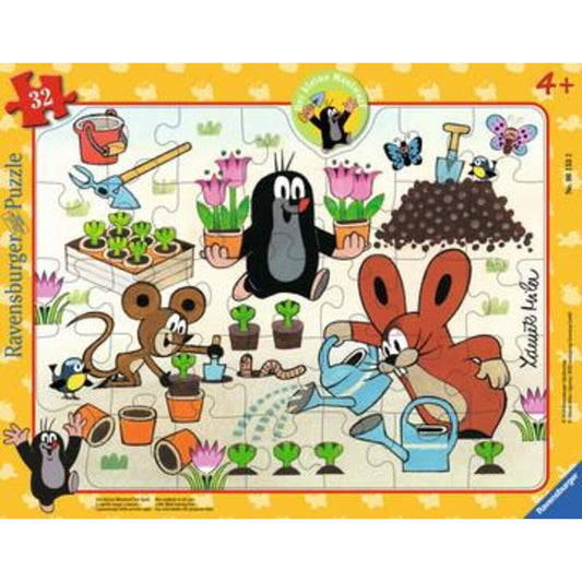 Ravensburger Puzzle Der kleine Maulwurf hat Spaß 32Teile