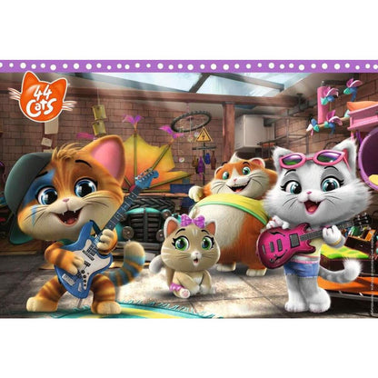 Ravensburger Puzzle Die Buffycats machen Musik, 2x24 Teile