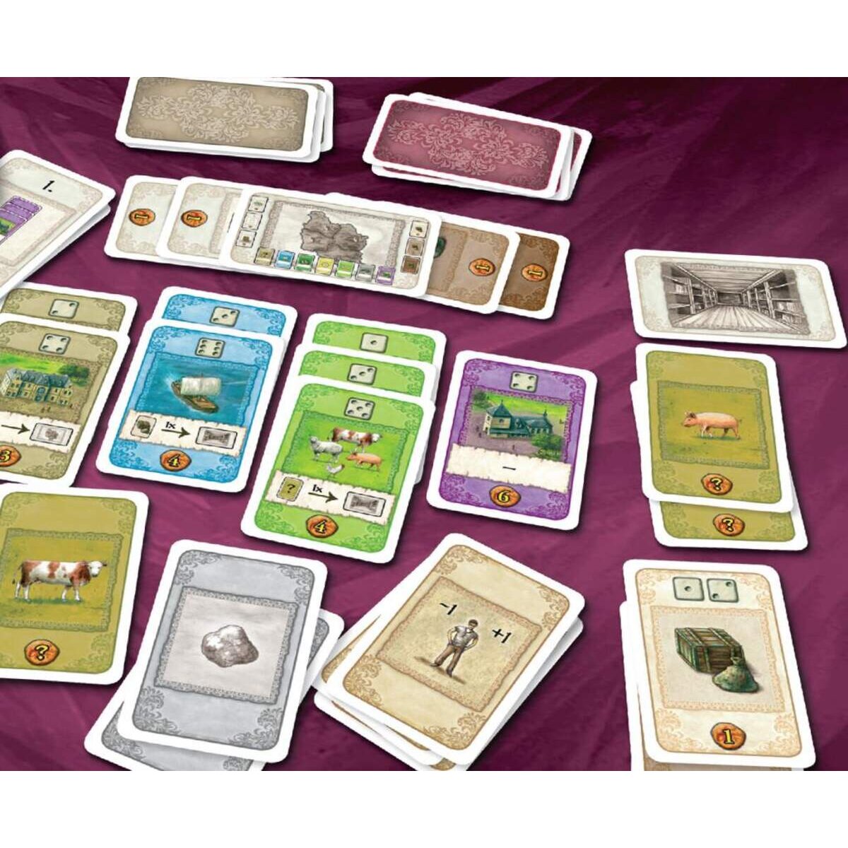 Ravensburger Puzzle Die Burgen von Burgund – Das Kartenspiel