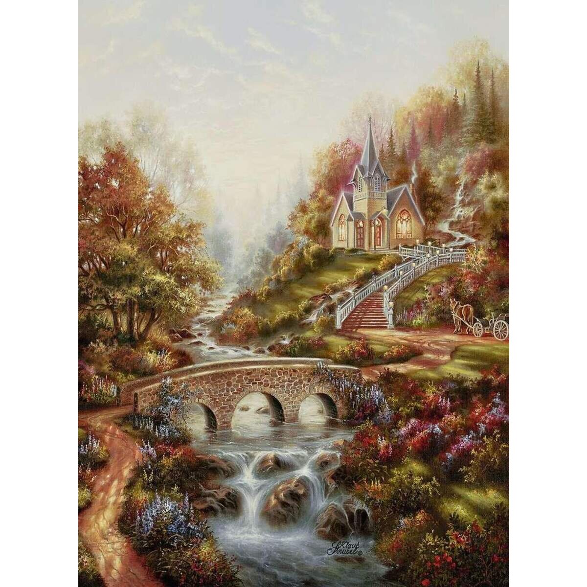 Ravensburger Puzzle Die goldene Stunde, 500 Teile