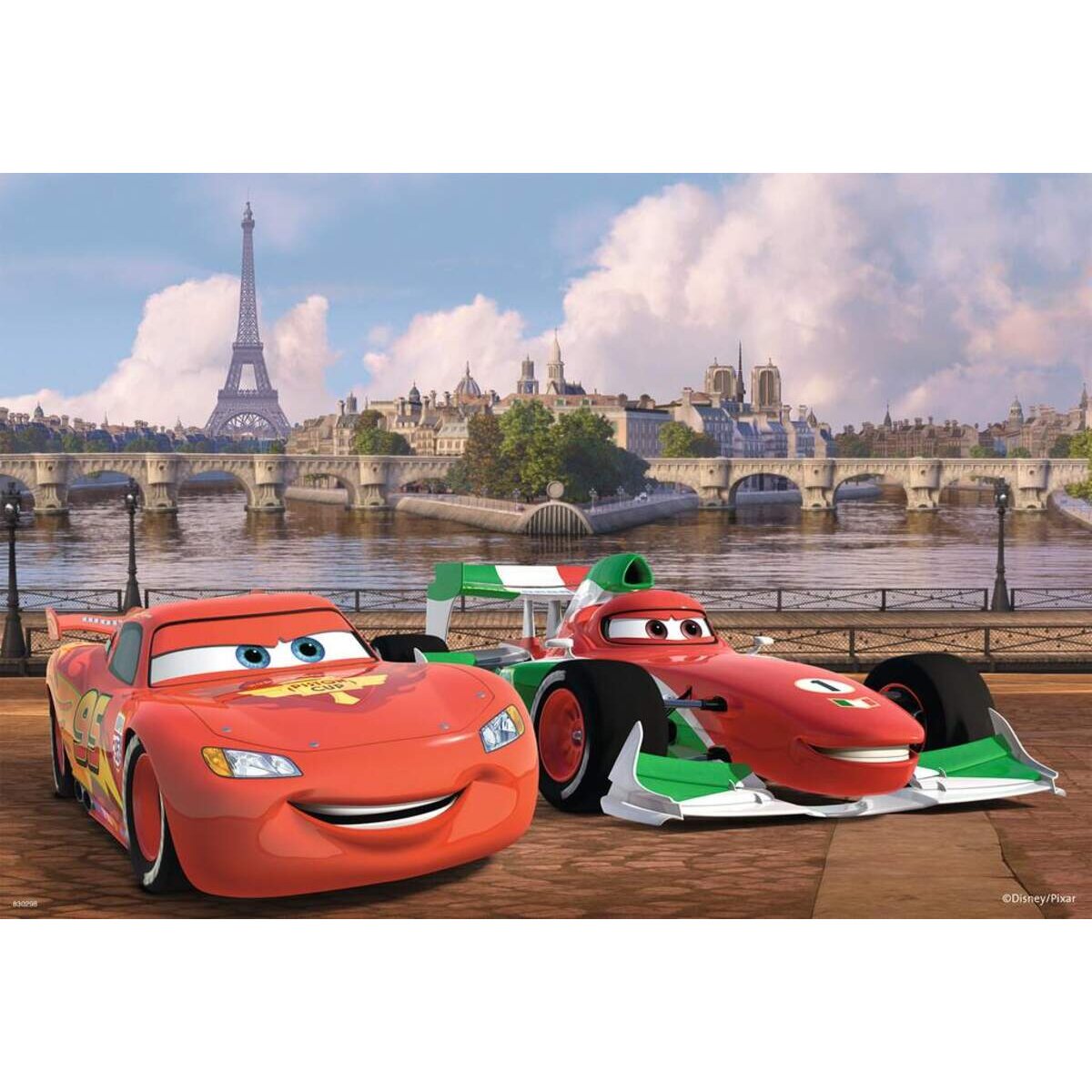 Ravensburger Puzzle Disney Pixar Cars Lightning McQueen und Freunde, 2 x 12 Teile