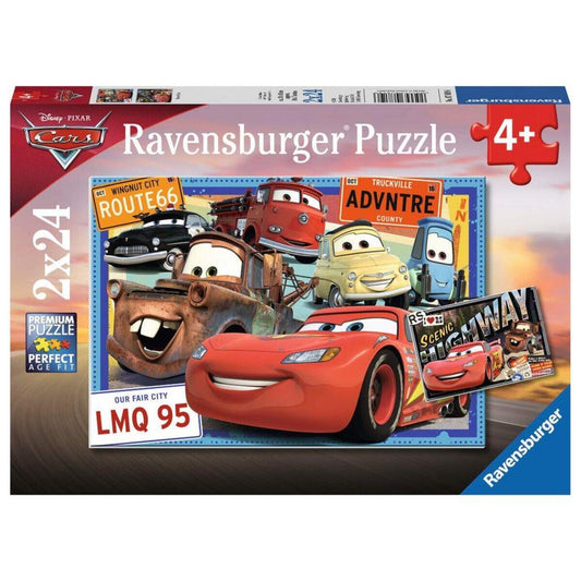 Ravensburger Puzzle Disney Pixar Cars 2x24 Teile