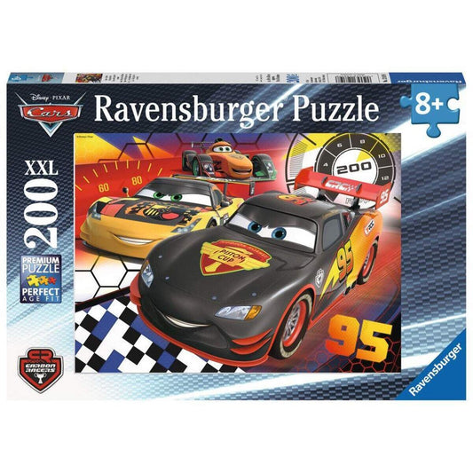Ravensburger Puzzle Disney Pixar Cars Auf der Rennstrecke, 200 Teile