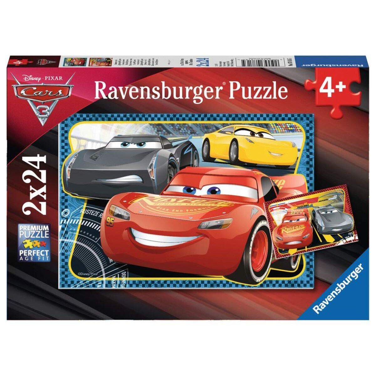 Ravensburger Puzzle Disney Pixar Cars 3 Abenteuer mit Lightning McQueen