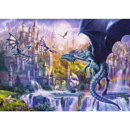 Ravensburger Puzzle Drachenschloss, 1000 Teile