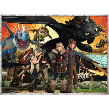 Ravensburger Puzzle Dragons Drachenfreunde XXL, 100 Teile
