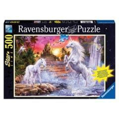 Ravensburger Puzzle Einhörner am Fluss