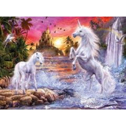Ravensburger Puzzle Einhörner am Fluss