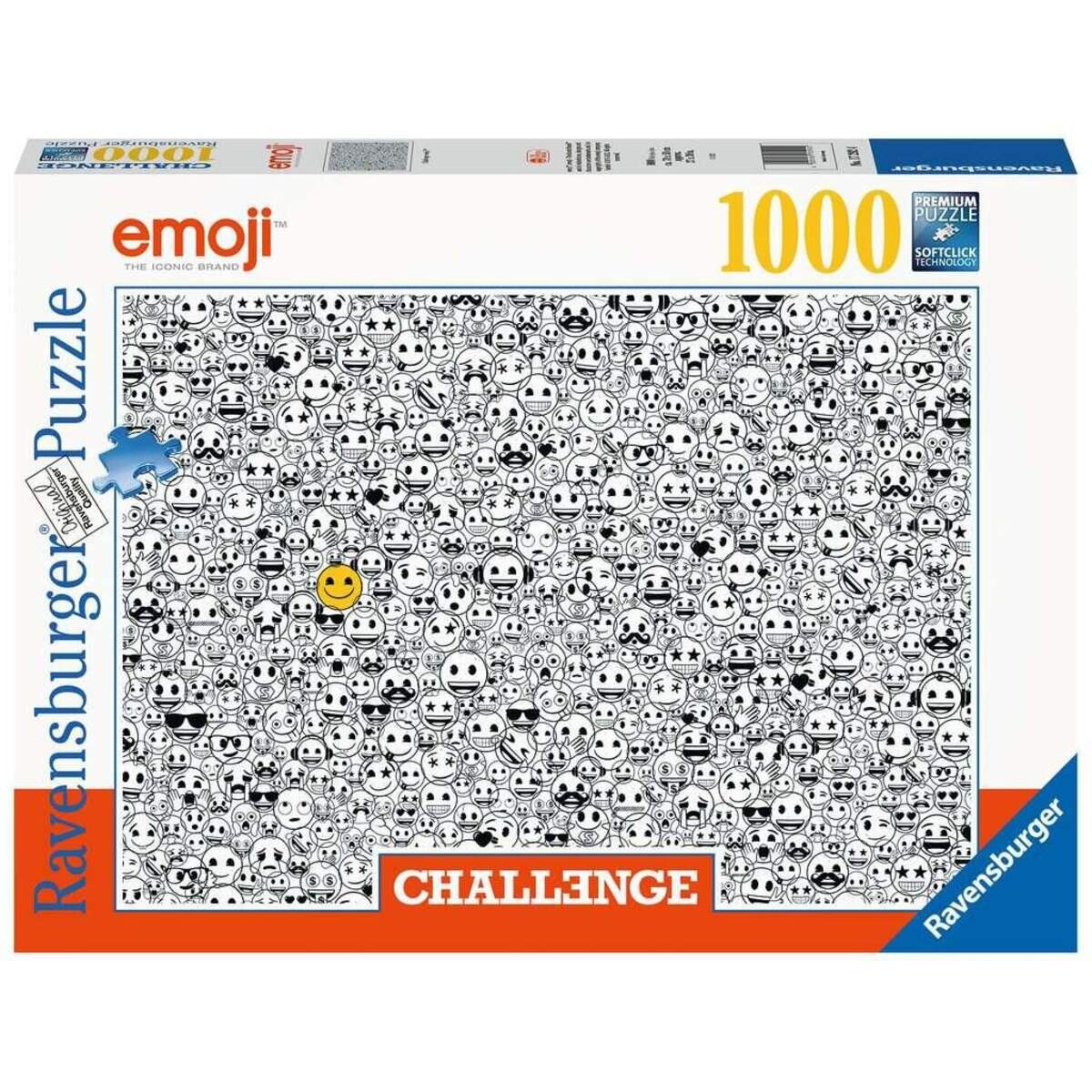 Ravensburger Puzzle Emoji Challenge - 1000 Teile