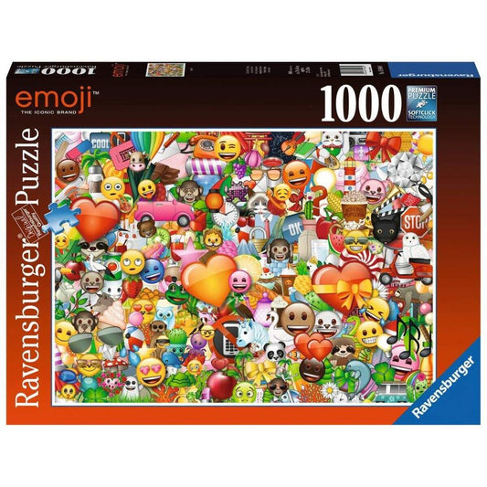 Ravensburger Puzzle Emoji II, 1000 Teile