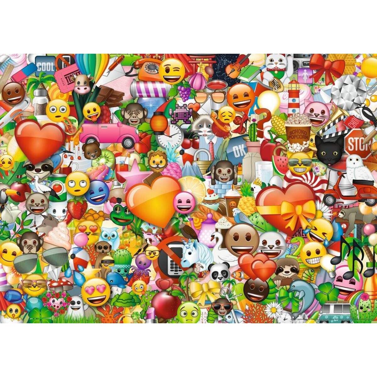 Ravensburger Puzzle Emoji II, 1000 Teile