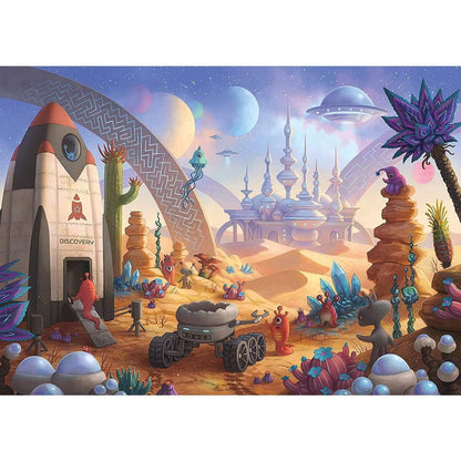 Ravensburger Puzzle Exit Kids: AT Weltraum, 368 Teile