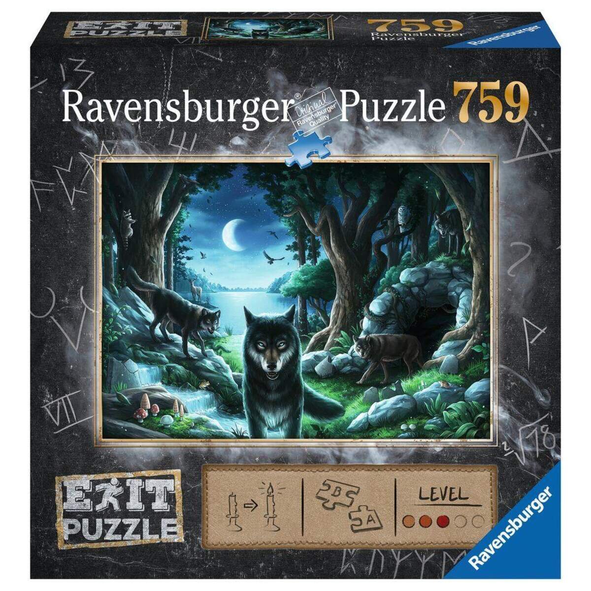 Ravensburger Puzzle Exit Wolfsgeschichten, 759 Teile