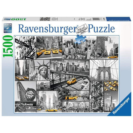 Ravensburger Puzzle Farbtupfer in New York, 1500 Teile