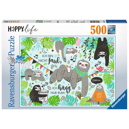Ravensburger Puzzle Faultier Paul, 500 Teile