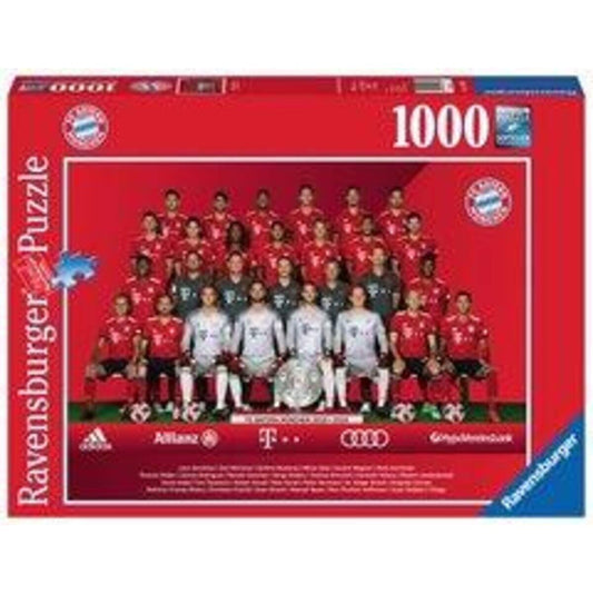 Ravensburger Puzzle FC Bayern Saison 2018/19, 1000 Teile