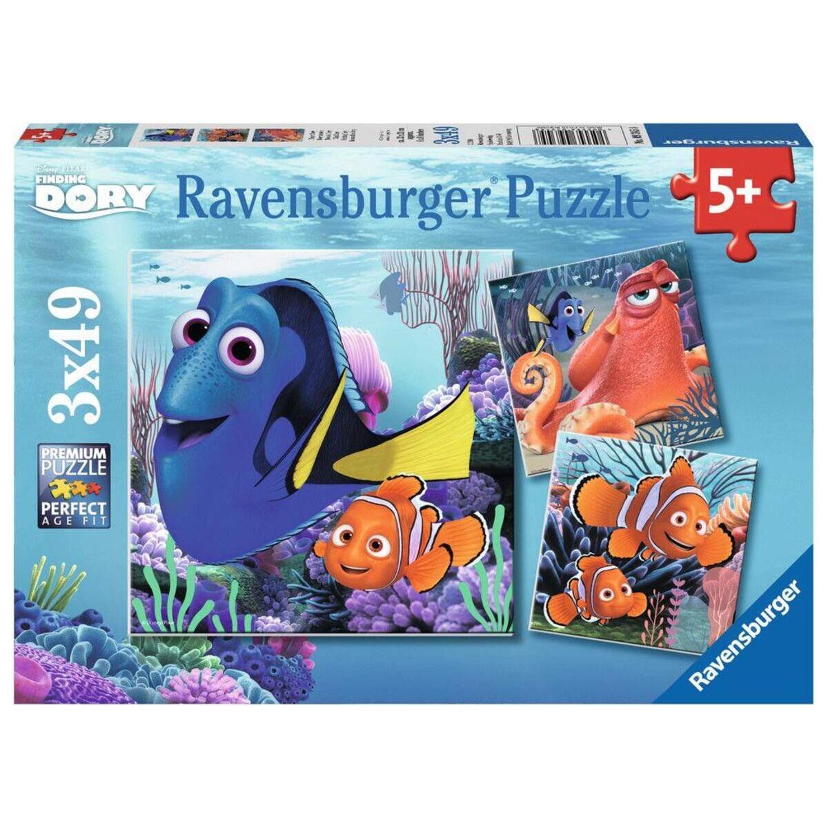 Ravensburger Puzzle Findet Dorie 3x49 Teile