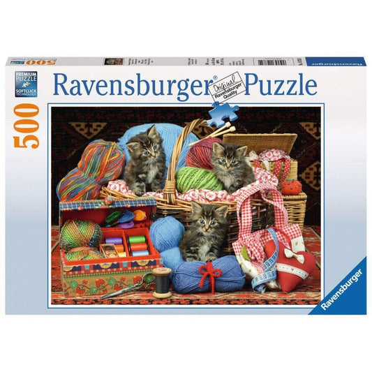 Ravensburger Puzzle Flauschiges Vergnügen 500 Teile