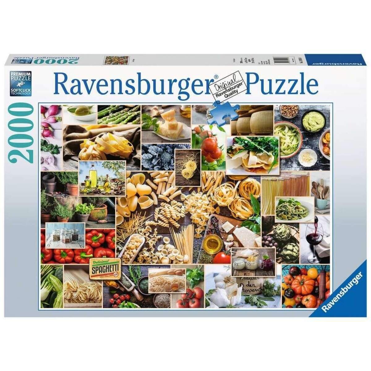 Ravensburger Puzzle Food Collage, 2000 Teile