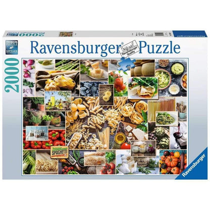 Ravensburger Puzzle Food Collage, 2000 Teile